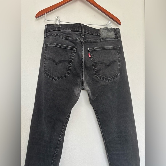 LEVIS BLACK MENS SKINNY JEANS SZ 32 X 32 - Picture 6 of 10